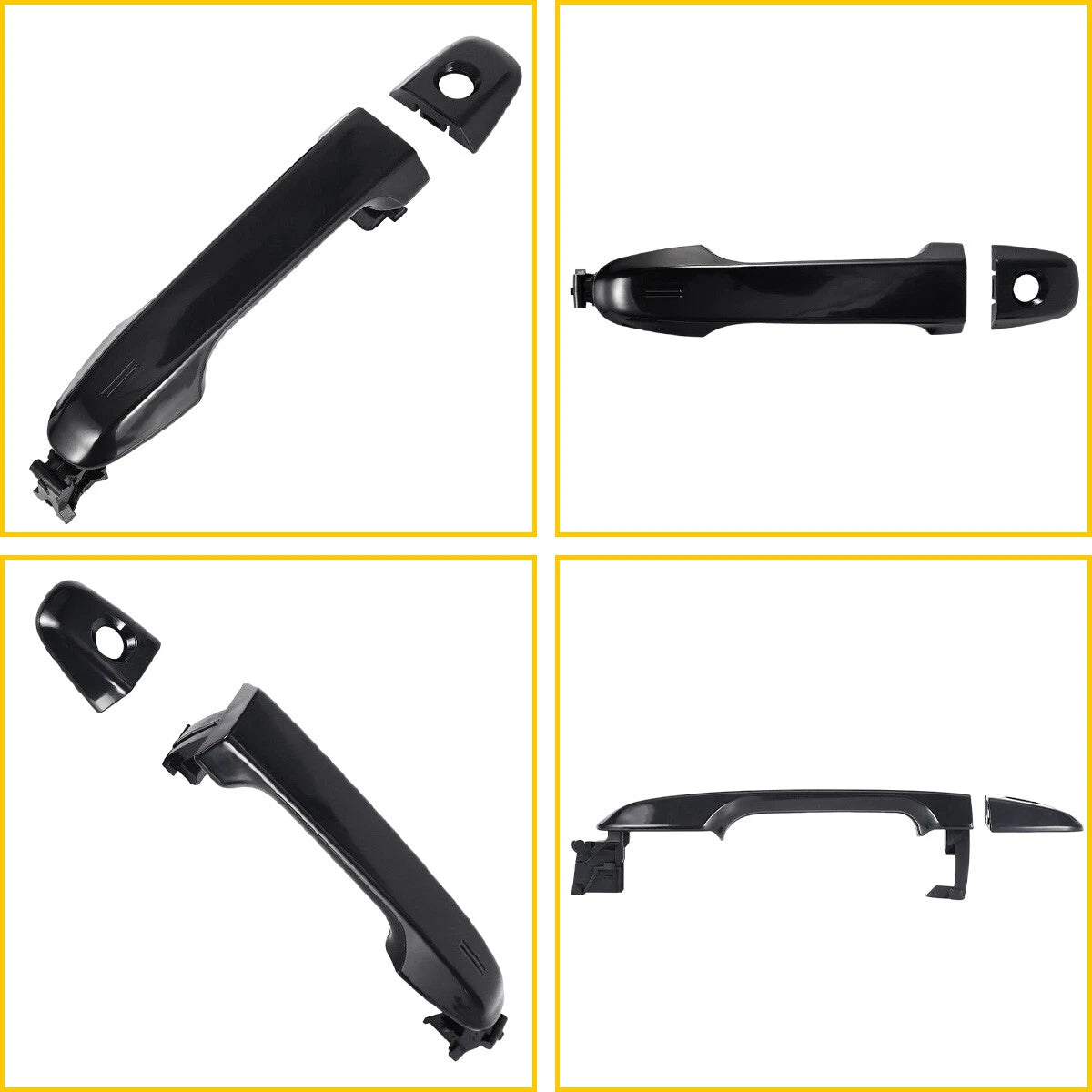 Exterior Door Handle Set for Toyota Camry (2012–2017) Black