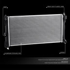 Aluminum Core Radiator for Toyota Corolla Lexus UX200 UX250H (2019–2020) DPI 13825