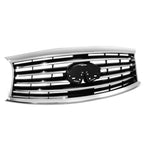Front Bumper Grille for Infiniti JX35 QX60 (2013–2015) - Horizontal Slats, Badge Slot