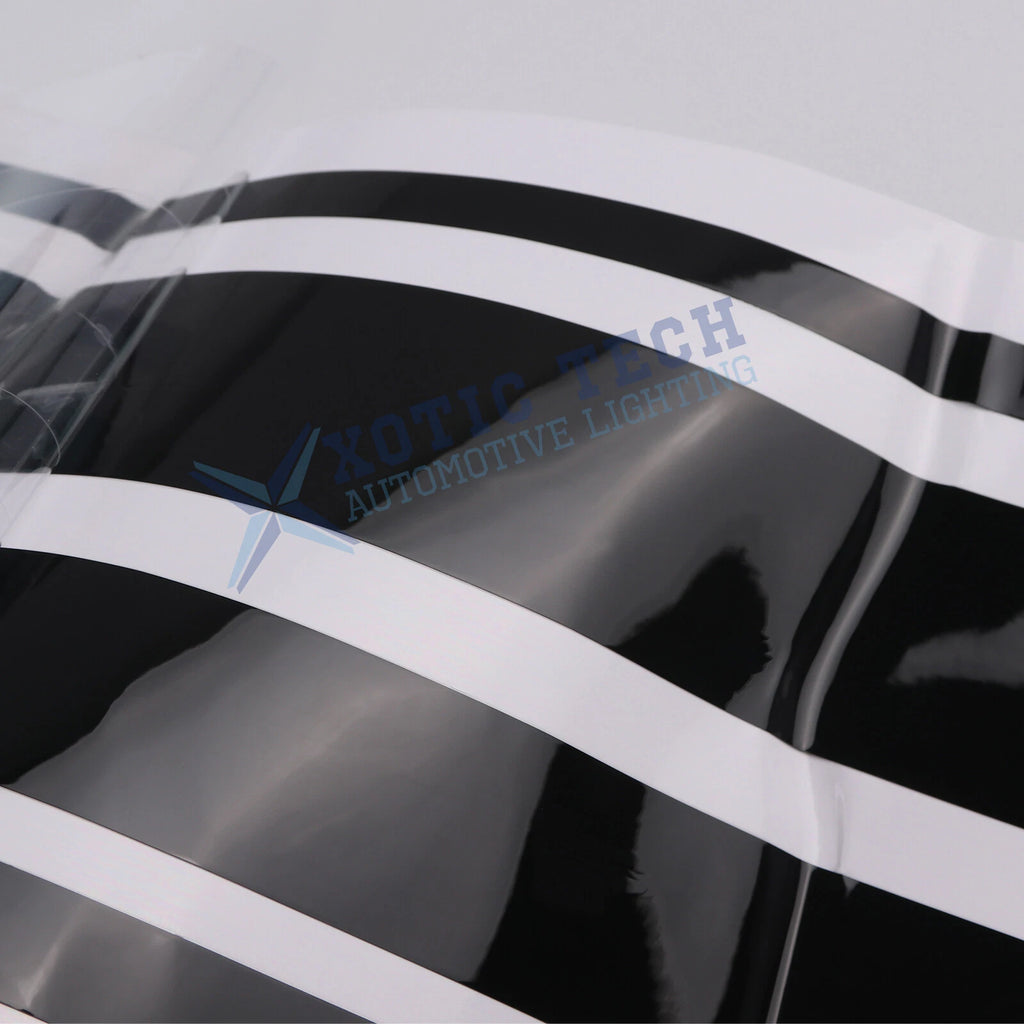 Glossy Black Side Body Fender Hash Graphics Vinyl Sticker for Infiniti (2000-2005)