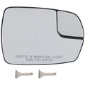 Passenger Right Side Mirror Glass for Ford Edge (2015–2018)
