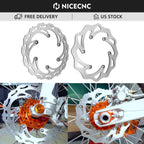 Brake Disc Rotors for KTM 250 300 350 450 500 EXC XCW SX SXF XC XCF (2003–2023)