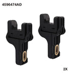 2 x Upper Radiator Bracket Insulator for Dodge Charger (2006–2020)