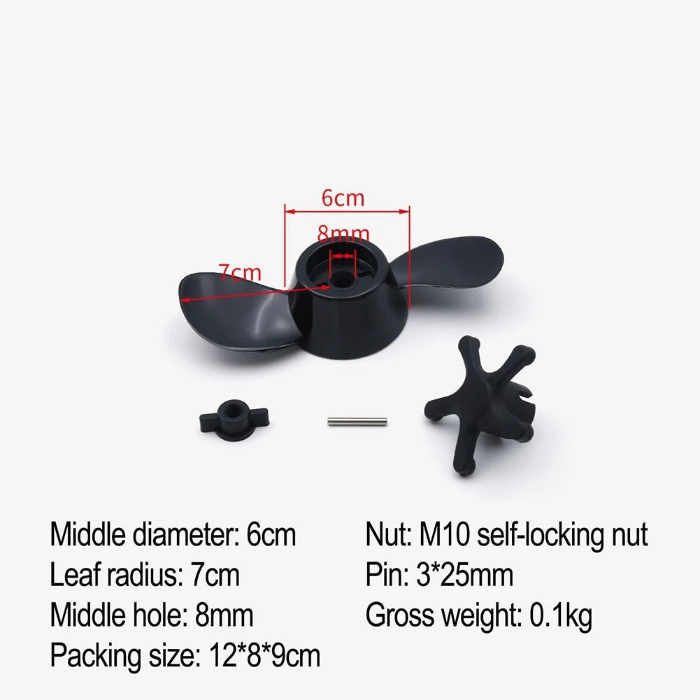 Outboard Engine Propellers for Electric Trolling Motors (18lb, 26lb, 30lb)