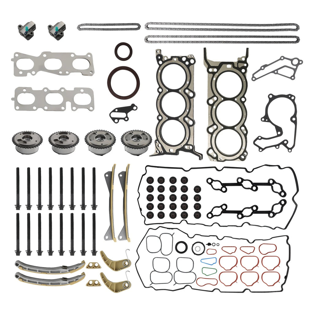 Timing Chain Cam Gears Kit for Hyundai Azera, Kia Sedona, Sorento, Cadenza (2011–2019)