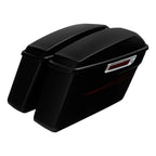 Hard Saddlebags for Harley Touring Electra Street Glide (2014–2023) Black Denim