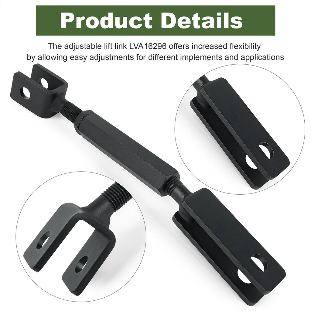 Replacement Adjustable Lift Link LVA16296 for John Deere 1023E 1025R 1026R (2015–2023)
