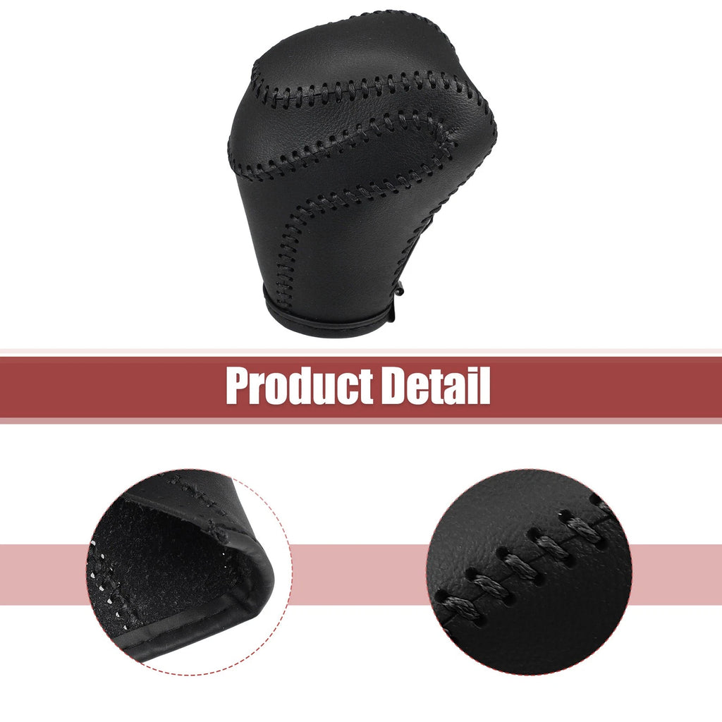 Gear Shift Knob Cover for Toyota Land Cruiser Prado (2018–2023) Black