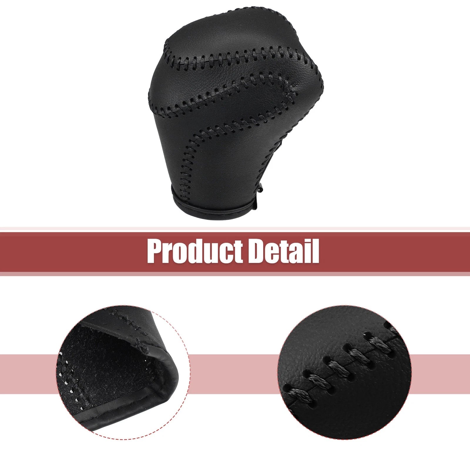 Gear Shift Knob Cover for Toyota Land Cruiser Prado (2018–2023) Black