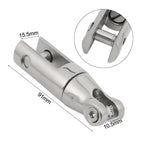 316 Stainless Steel Swivel Connector for Marine Anchoring Systems