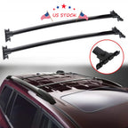 Set of 2 Aluminum Roof Rack Cross Bars for Toyota Highlander (2008–2013)