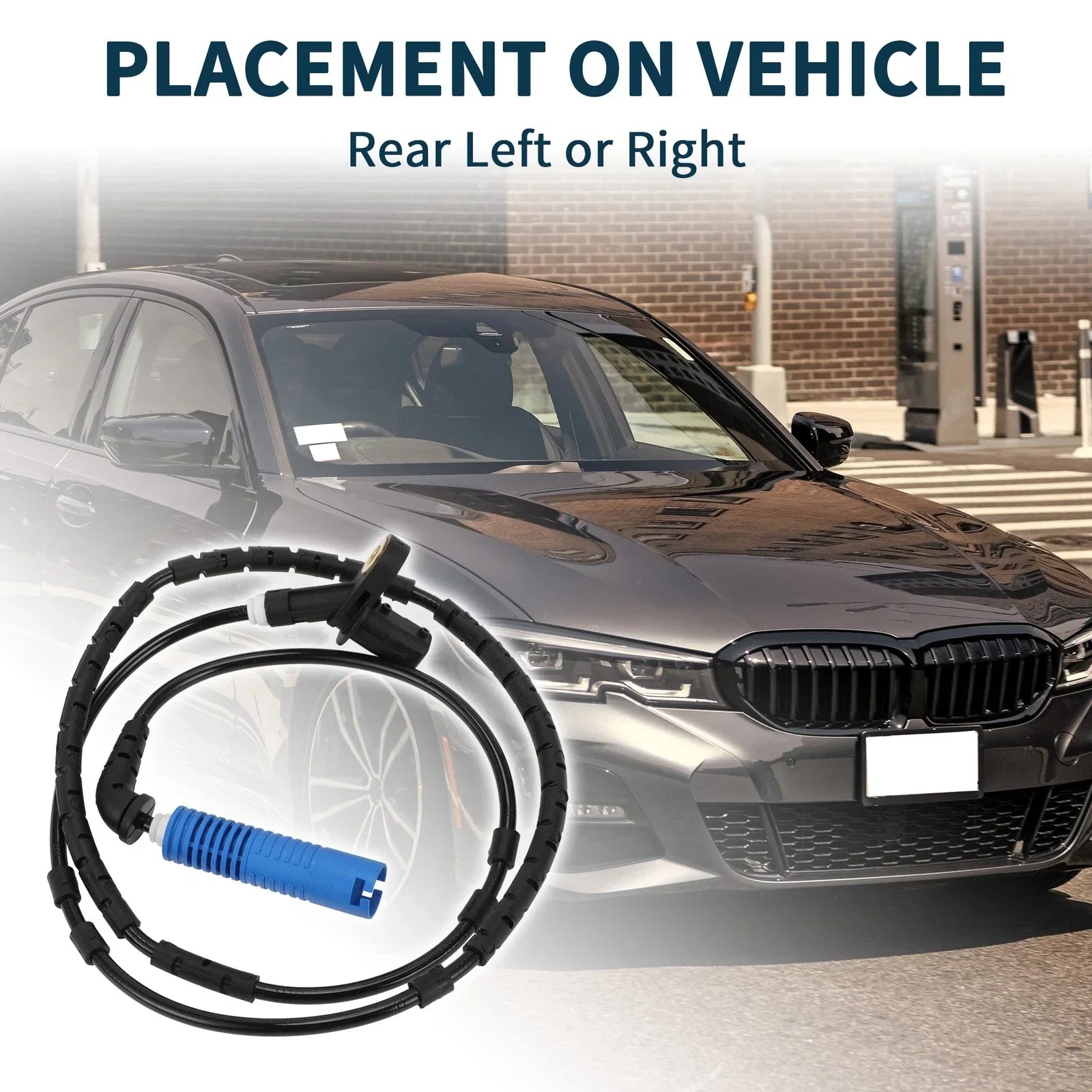 ABS Wheel Speed Sensor Rear Left/Right for BMW 325Ci (2001-2006)