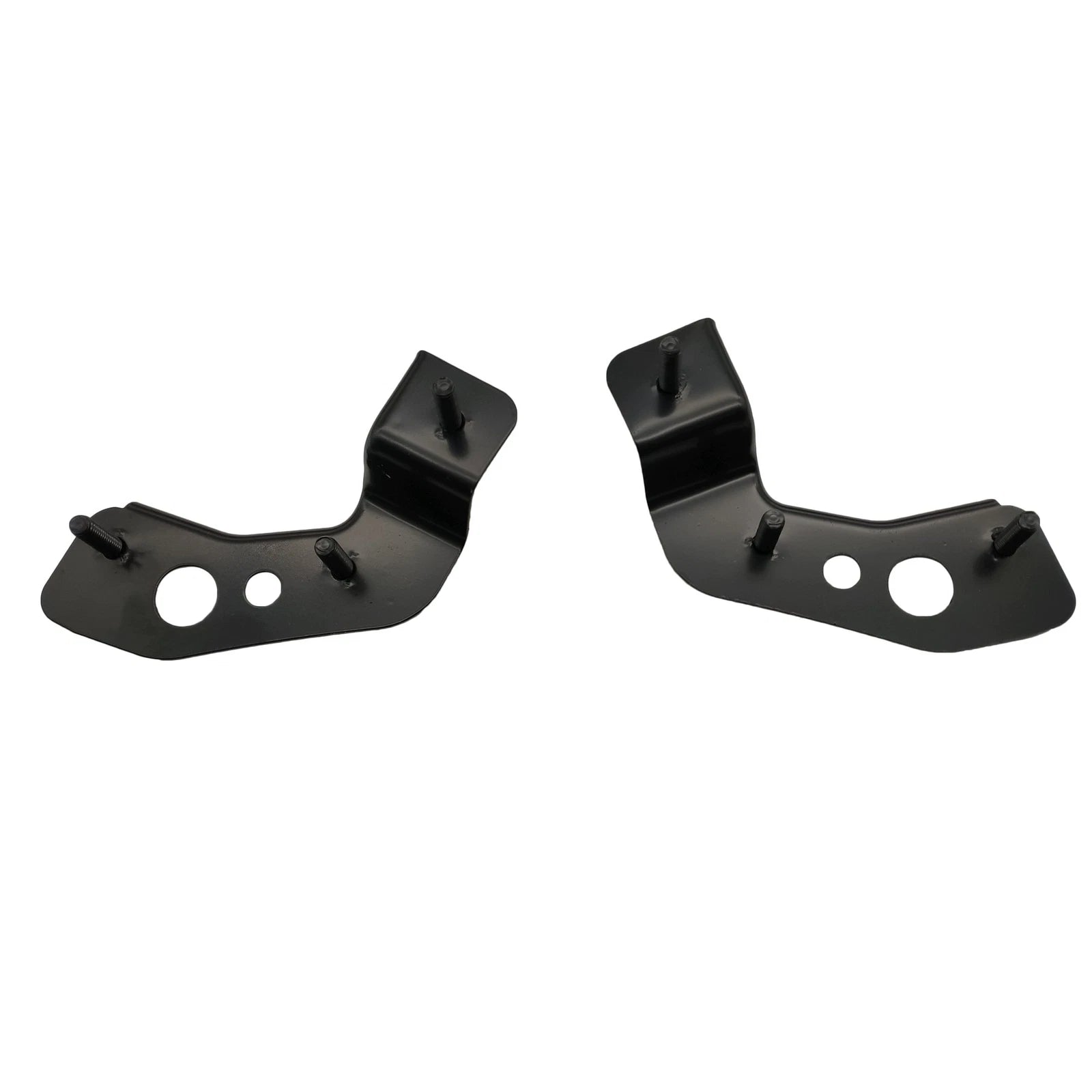 2X Front Steel Bumper Brackets for Ford Mustang V8 (2005-2014)