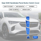 Set of 1 Gear Shift Handbrake Panel Button Switch Cover for Buick Envision (2016–2023)