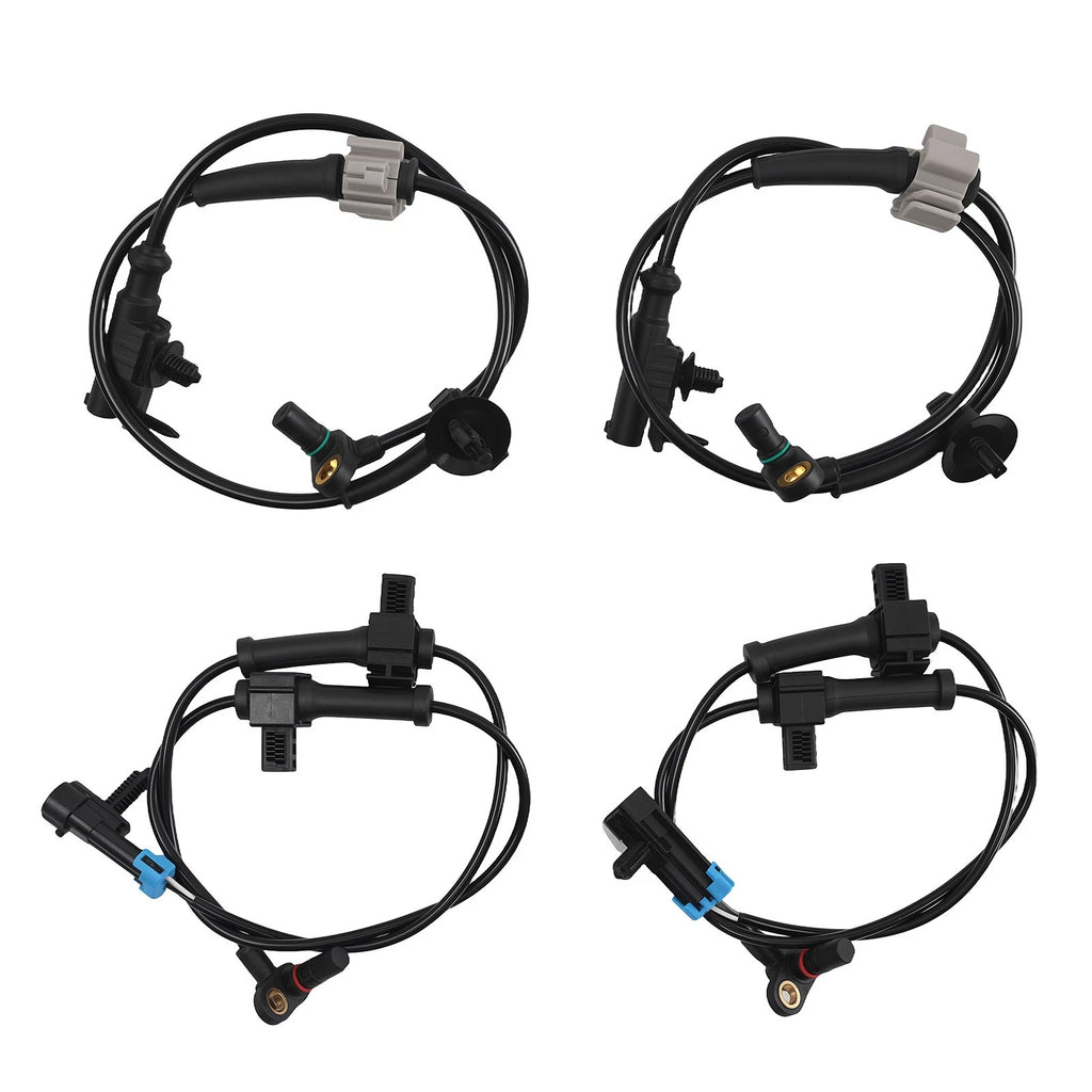 4Pcs ABS Wheel Speed Sensor for Chevy Tahoe Avalanche GMC Yukon (2007–2012)