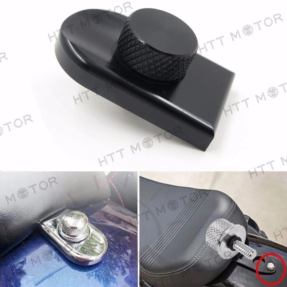 Rear Seat Cross Screw Bolt Mount Knob Cover for Harley Davidson