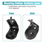 2 x Car Upper Radiator Brackets with Cushions for Honda Civic (2006-2011)