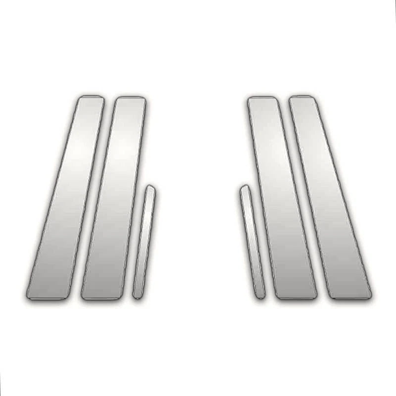 Chrome Pillar Post Covers Kit for Lexus GS 2001–2005 (6 Piece Set)