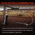 Chain Link Fence Top Rail Fabric Hanging Tool with Hook & Rail Bracket