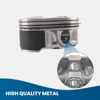 4X Pistons & Rings Set for Subaru Legacy Forester Outback 2.5 SOHC EJ253 (2006–2010)