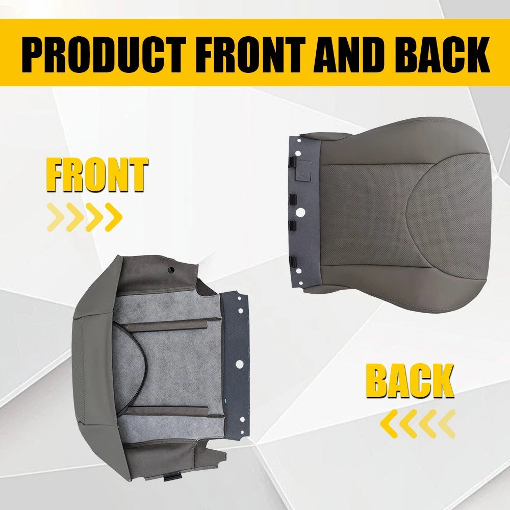 Bottom Seat Cover Gray Perforated for Toyota RAV4 (2006–2012)