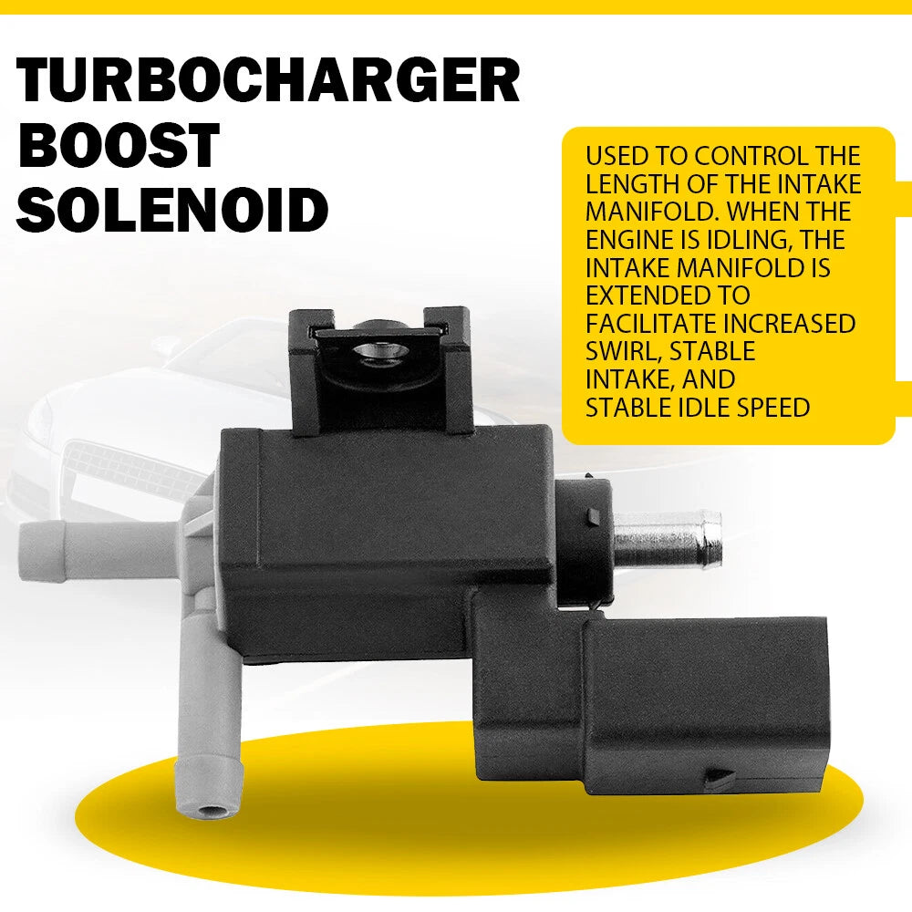 Turbocharger Boost Pressure Solenoid for Audi A3 VW Beetle CC (2006–2016)