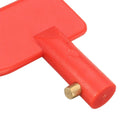Pack of 10 Red Battery Isolation Keys for Auto Marine Boat Truck