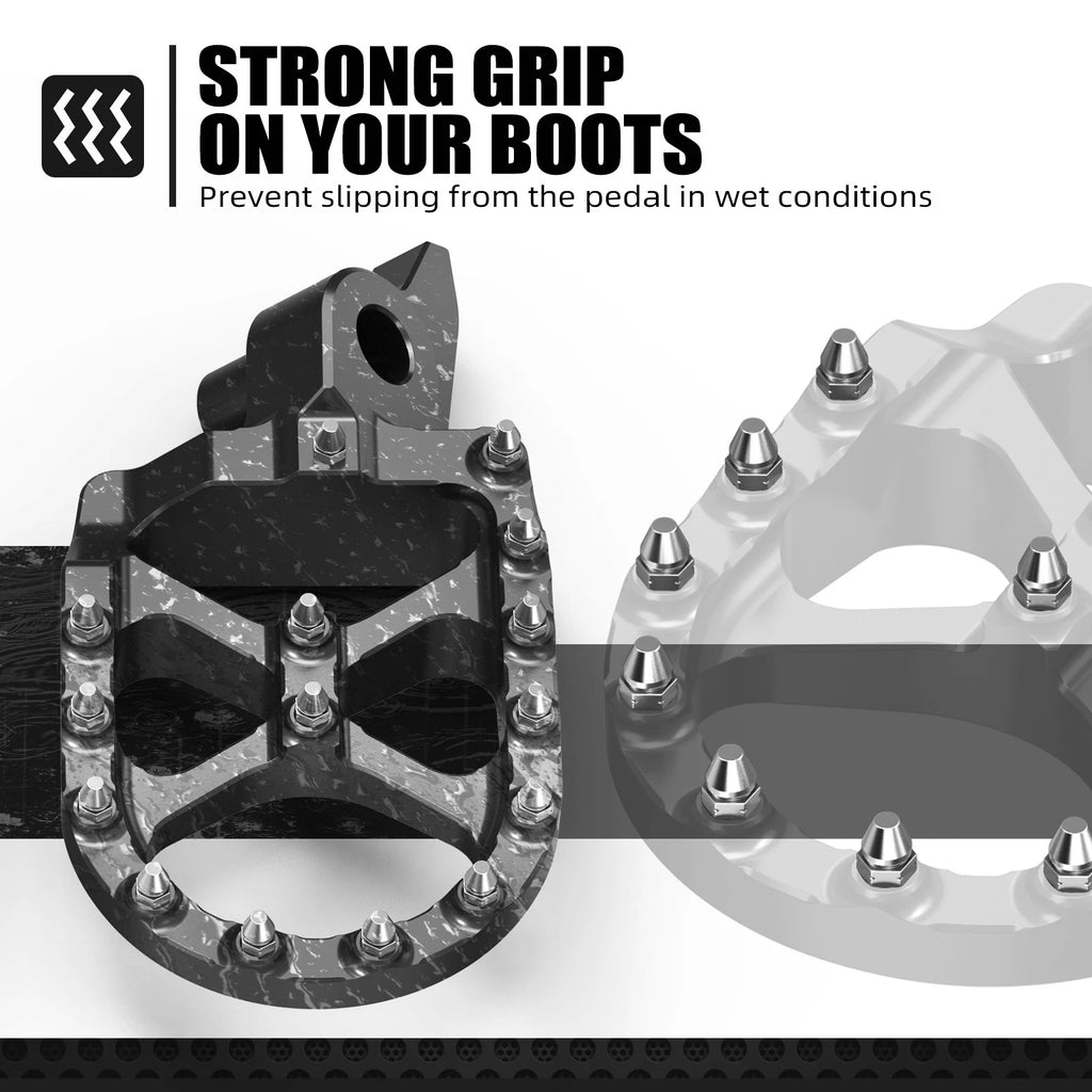 CNC Forged Foot Peg Rest Pedal for Yamaha YZ 250F YZ 450F 450FX WR450F (2024–2025)