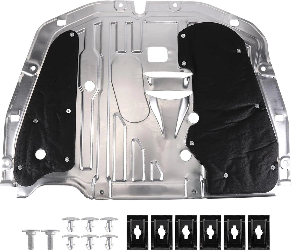 Front Skid Plate for Honda Civic (2016–2021) Engine Guard Cover Al Alloy