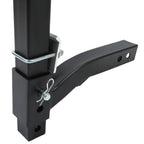 Spare Tire Mount Carrier Bracket for SUV ATV UTV RV Truck Car (2" Receiver)