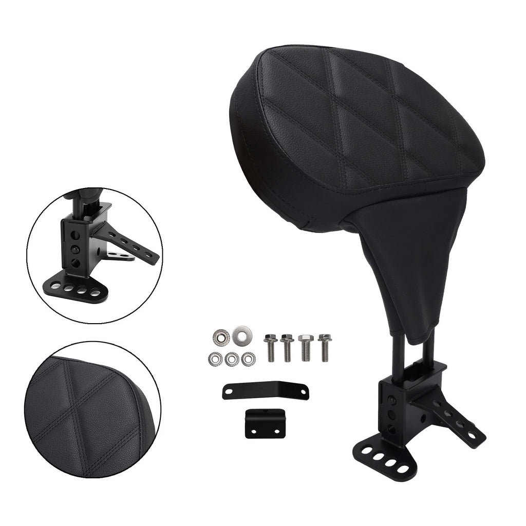 Driver Backrest Pad for Harley Street Electra Road Glide Road King Tri Glide (2009–2025)