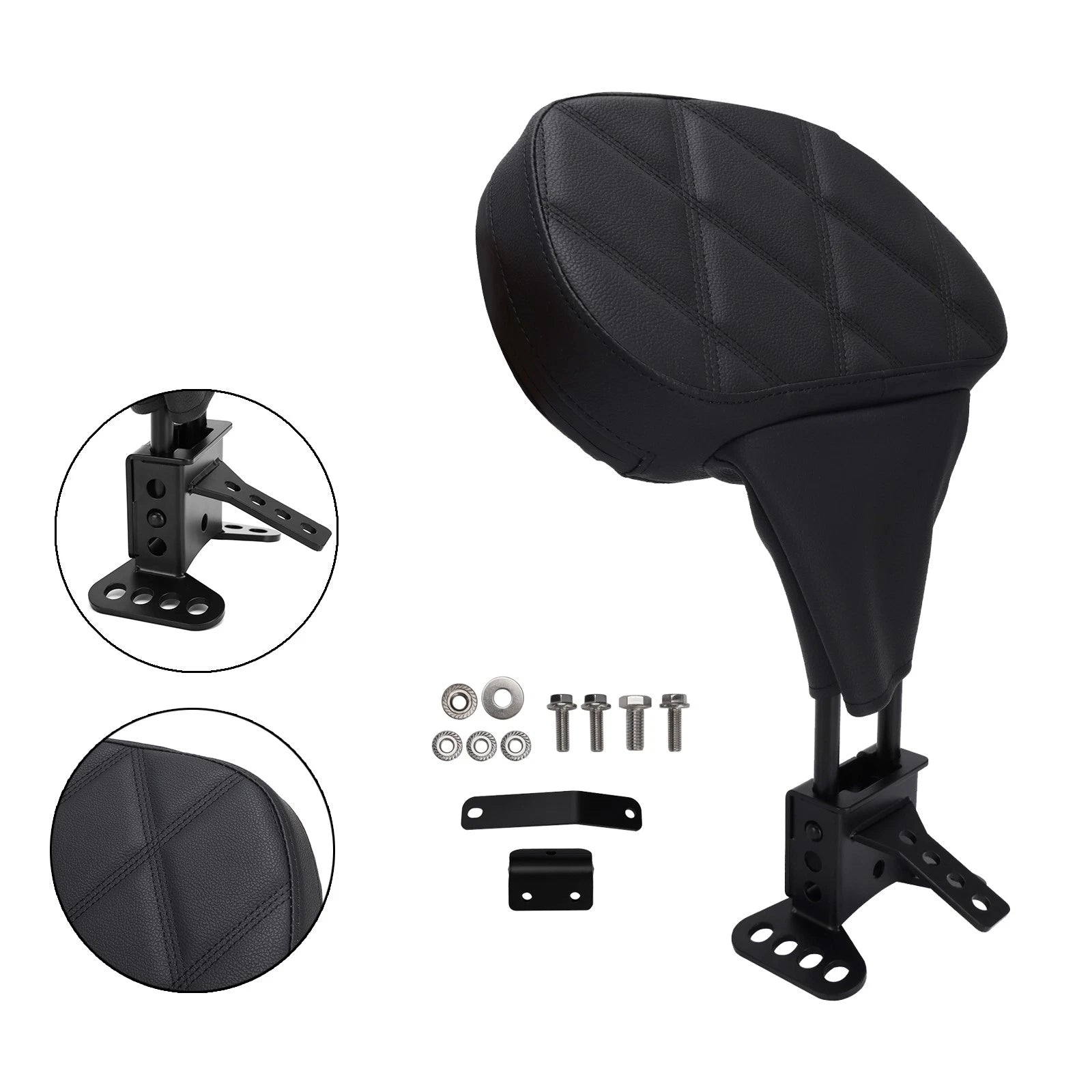 Driver Backrest Pad for Harley Street Electra Road Glide Road King Tri Glide (2009–2025)