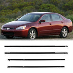 Set of 4 Weatherstrip Door Seal for Honda Accord (2003–2007)