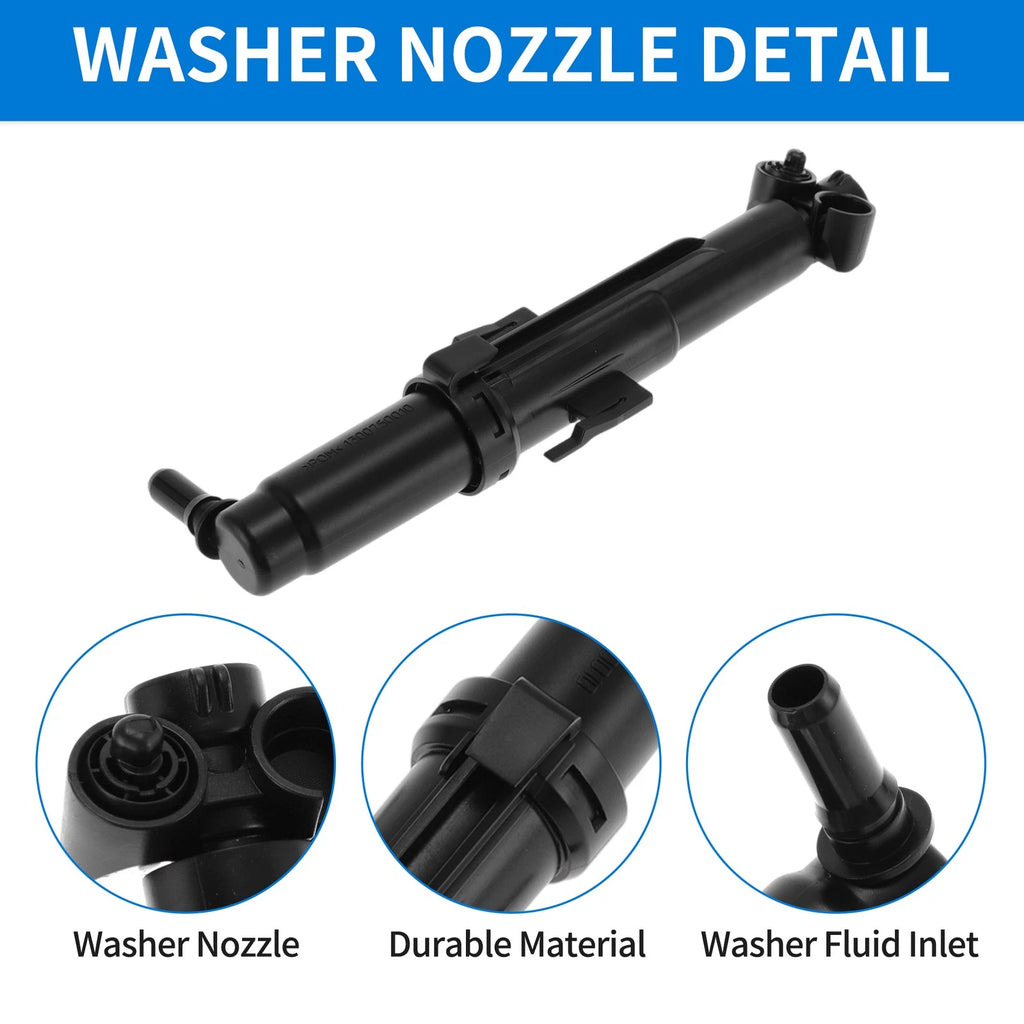 Left Passenger Side Headlight Washer Nozzle for BMW X3 (2004–2010)