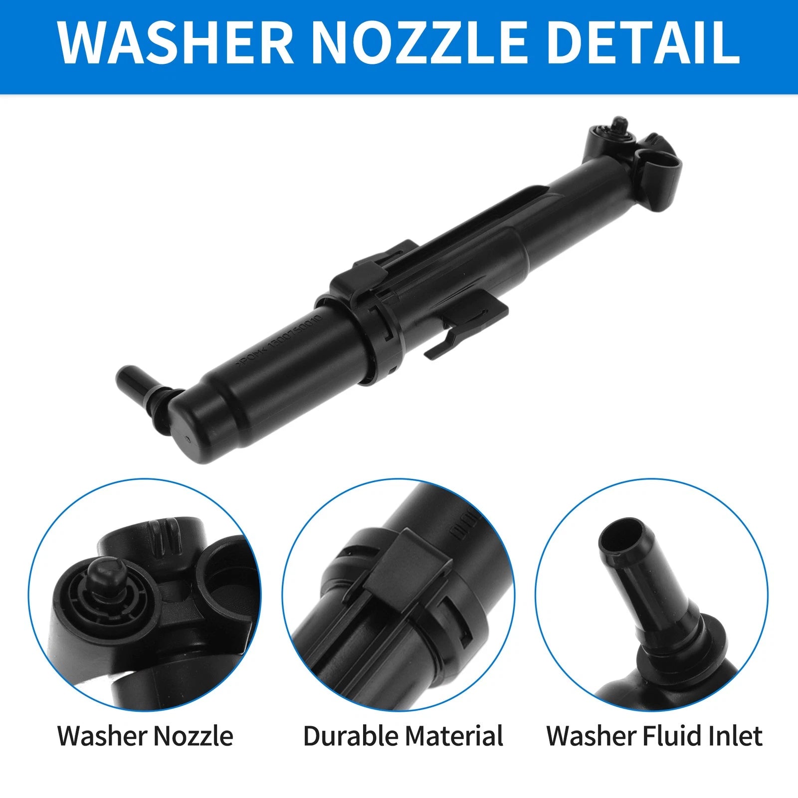Left Passenger Side Headlight Washer Nozzle for BMW X3 (2004–2010)
