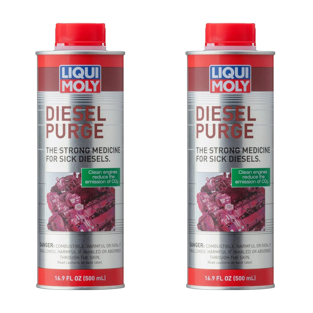2X 500ml Liqui Moly Diesel Purge Fuel Additive for Diesel Engines
