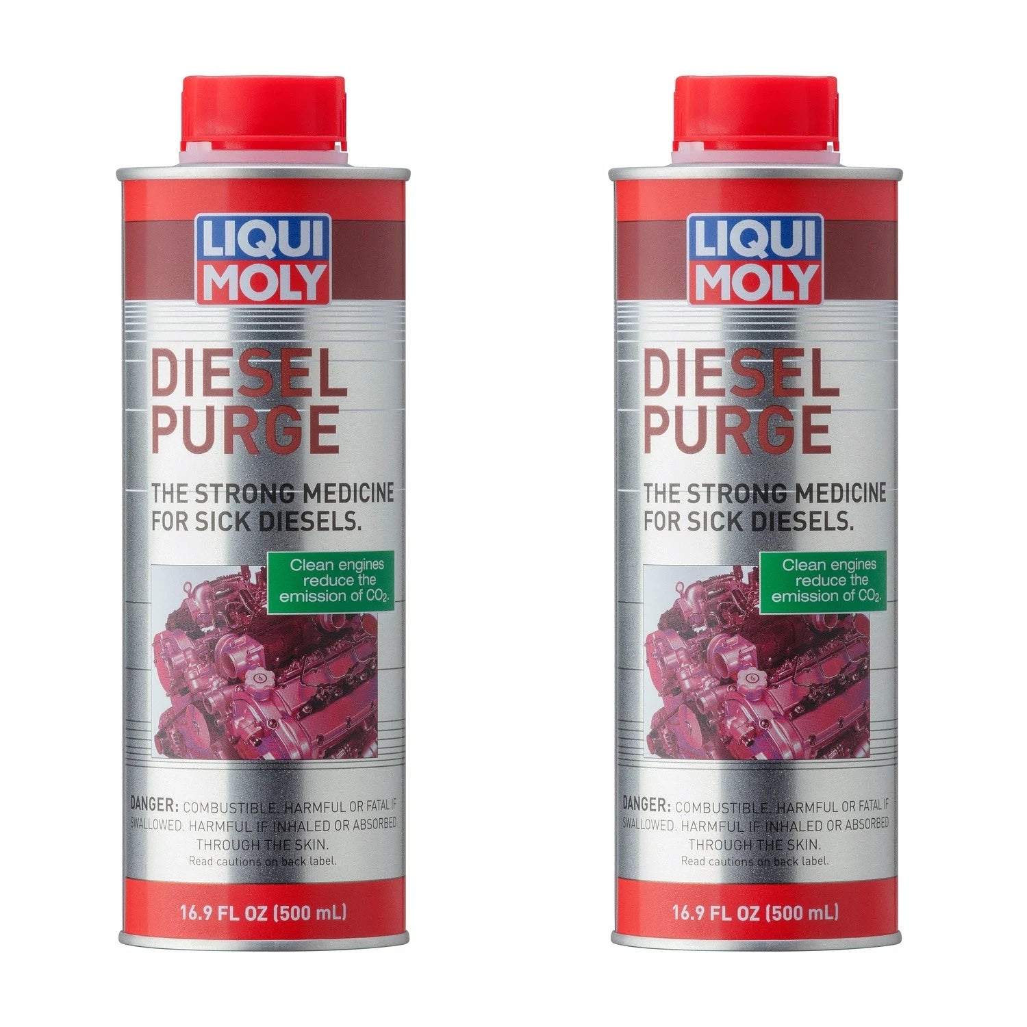 2X 500ml Liqui Moly Diesel Purge Fuel Additive for Diesel Engines