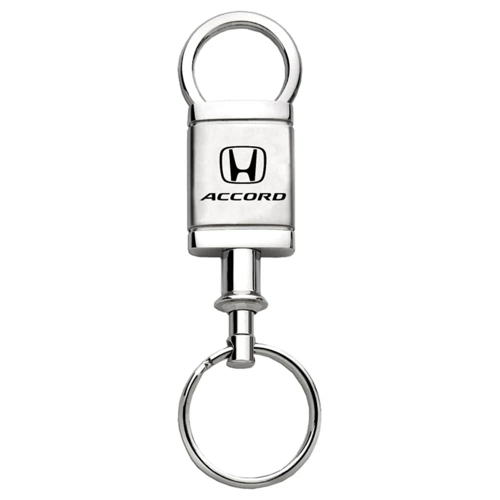 Satin-Chrome Valet Keychain - Officially Licensed for Honda Accord