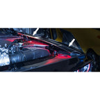Brushed Fender Caps with Blue LED for Dodge Challenger (2008–2019)