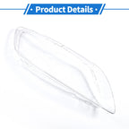 1 Pc Headlight Lens Cover for Audi Q7 (2006–2015) No. 4L0941030 Clear