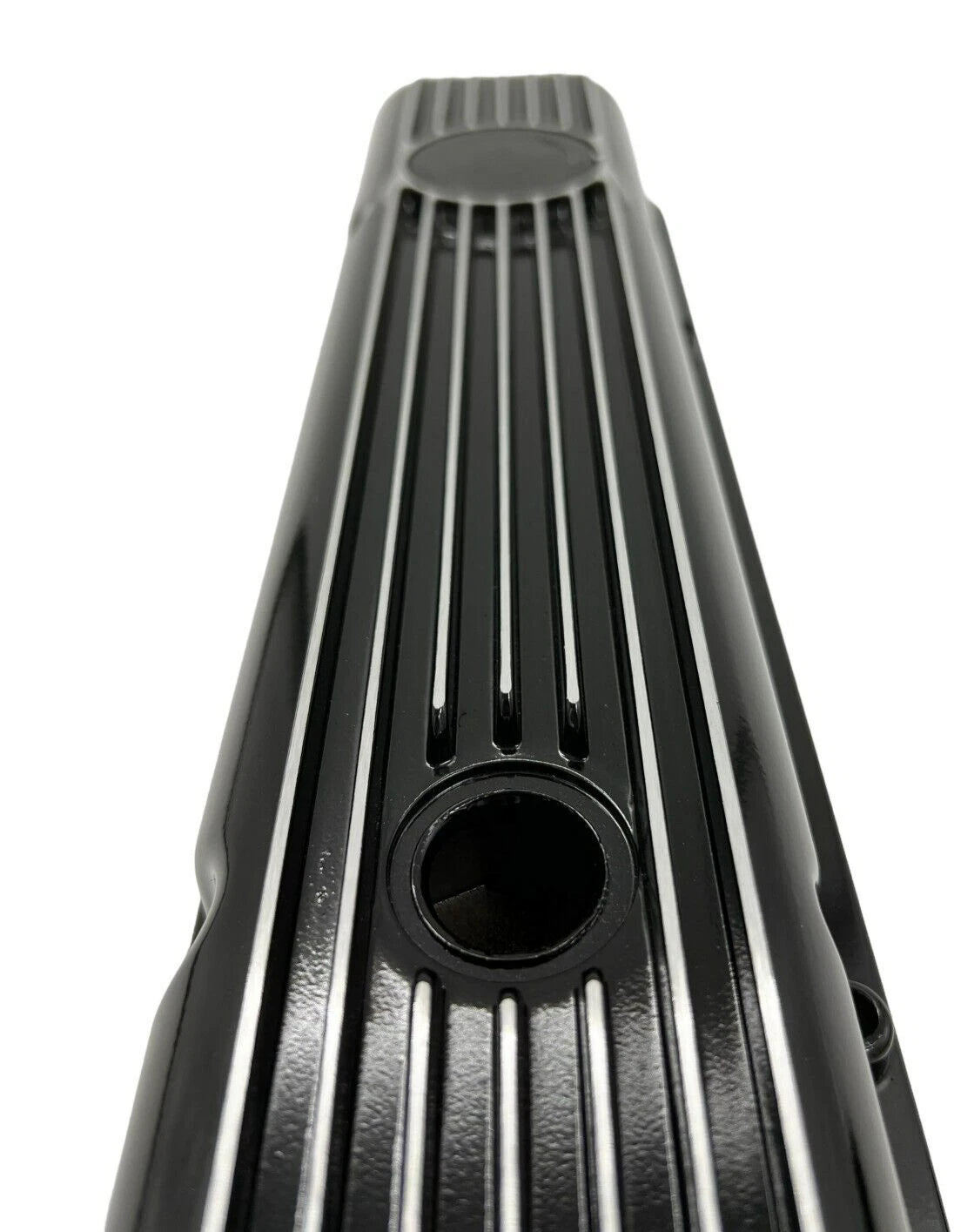 LT1 Style Black Aluminum Valve Covers Replacement w Gaskets for Chevy SBC (1997–2002)