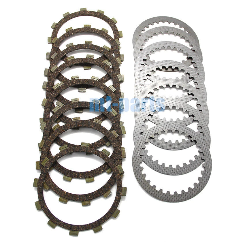 Clutch Friction Disc Plate Kit for Yamaha FZ700T/TC (1987), FZ750 (1985–1991)