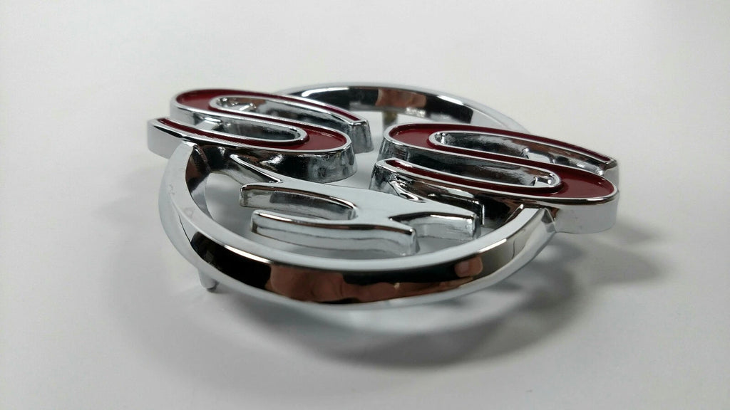 Rear Quarter Panel Emblems Chrome for 1962 Chevy Impala SS