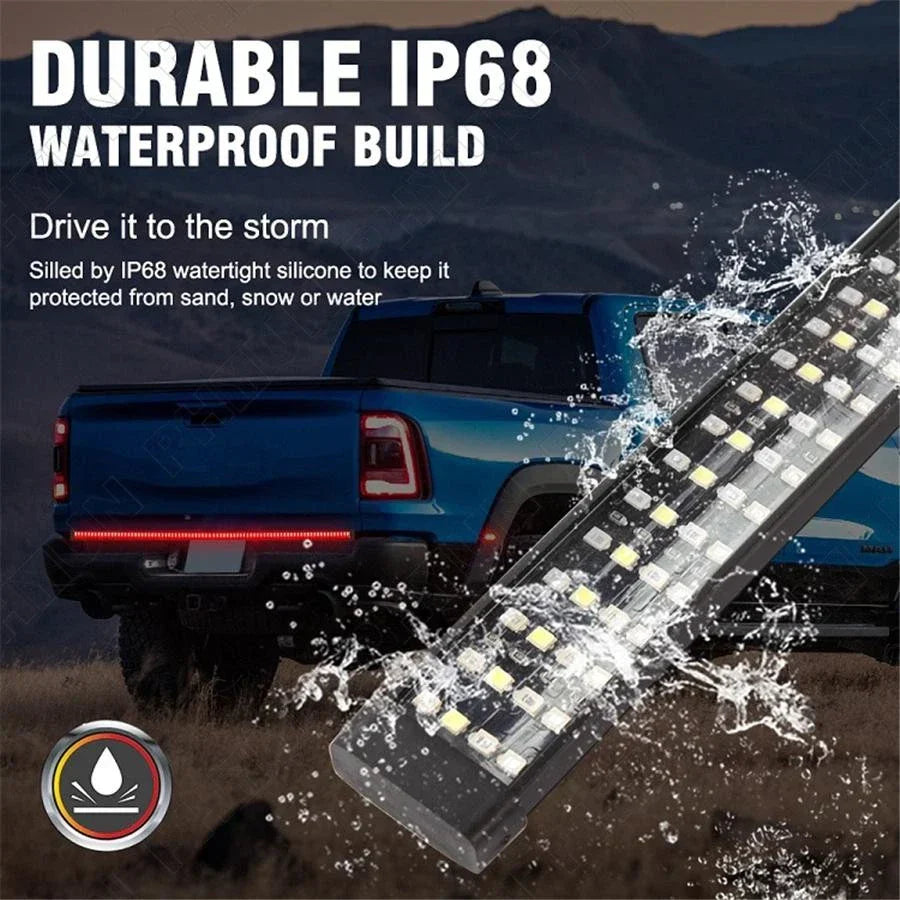 49" LED Tailgate Light Bar for Jeep Pickup SUV Dodge (2010-2023)