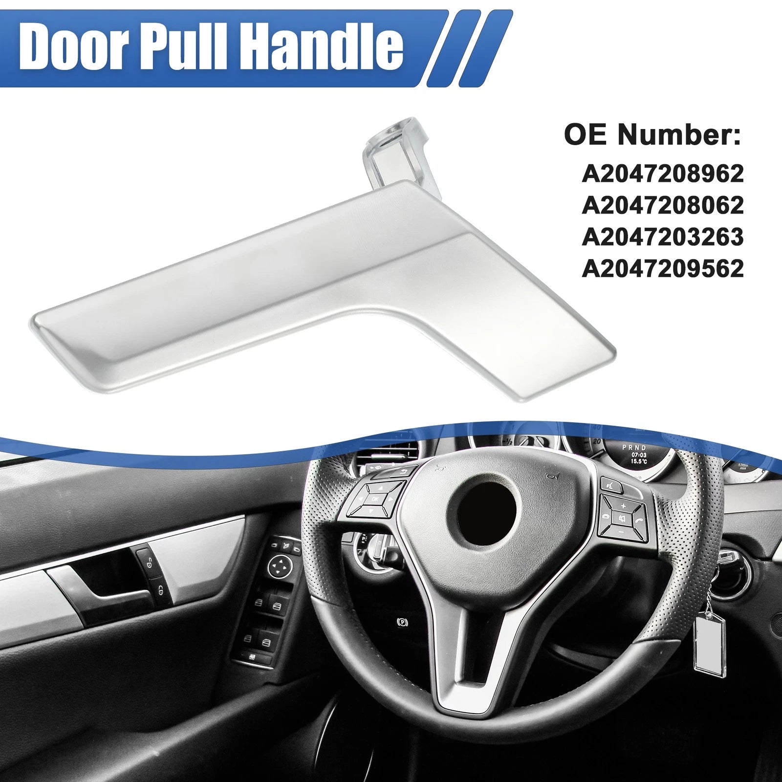 Interior Door Handle Left for Mercedes Benz C230 (2008–2009)