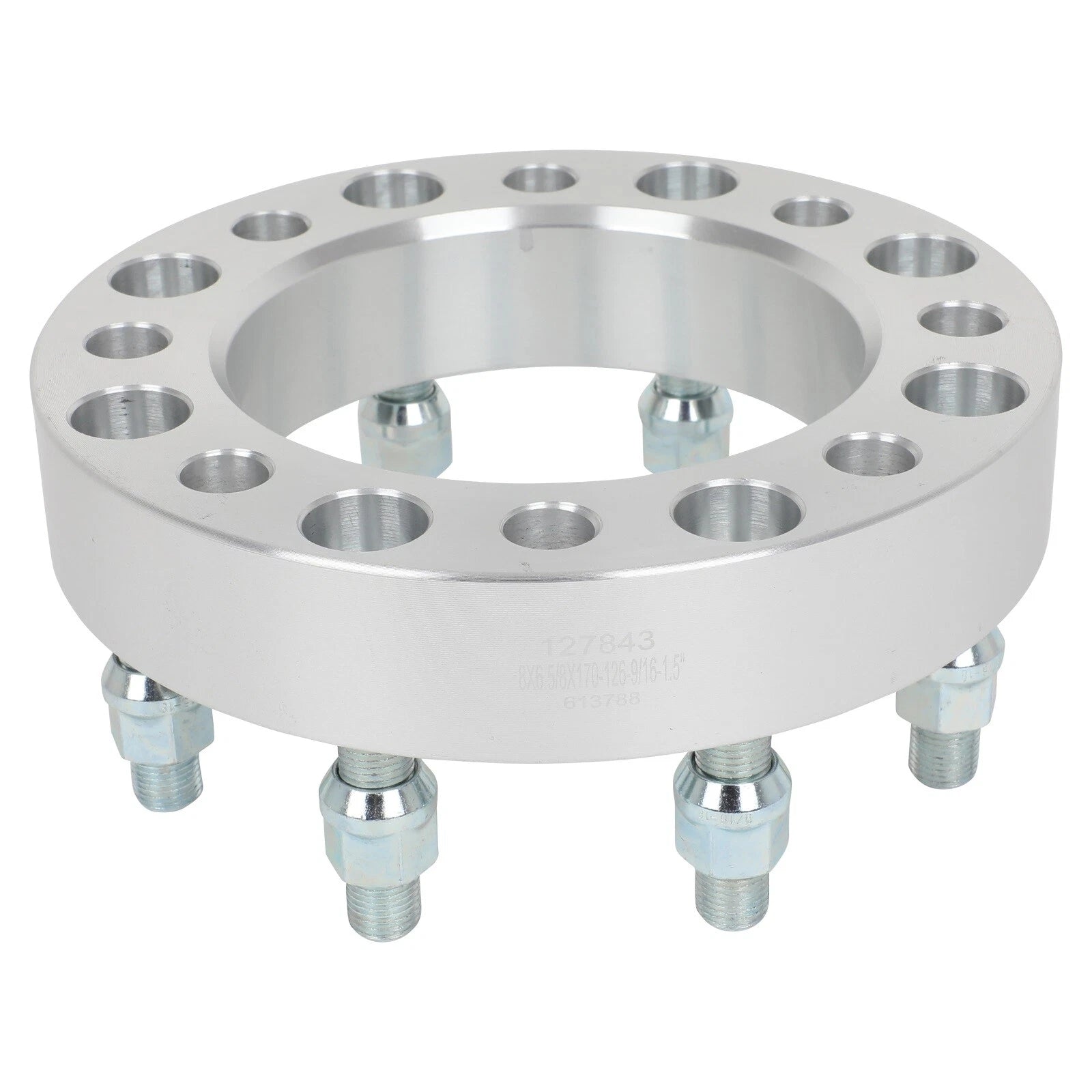 Set of 4 Wheel Adapters 1.5" 8x6.5 to 8x170 for Ford F-250 Dodge Ram 2500 3500