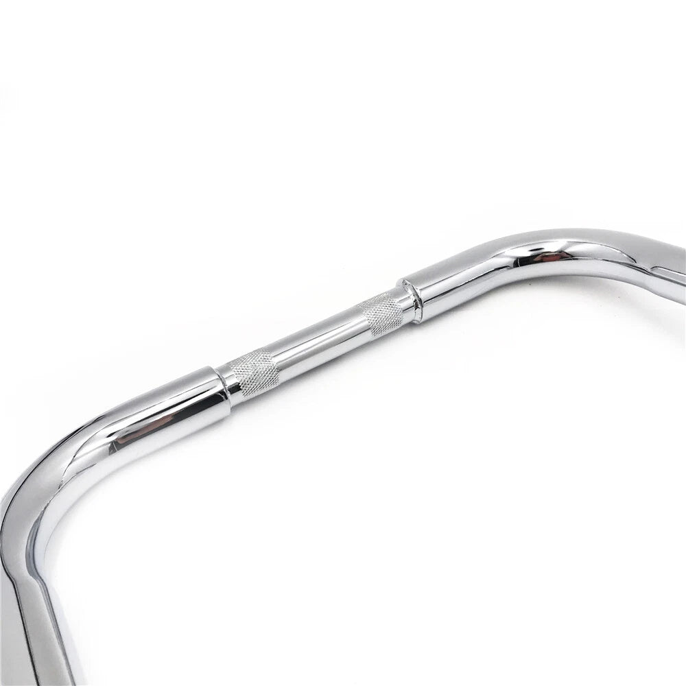 14" Twin Peaks Ape Hanger Handlebars with Cables for Harley Touring (2016)
