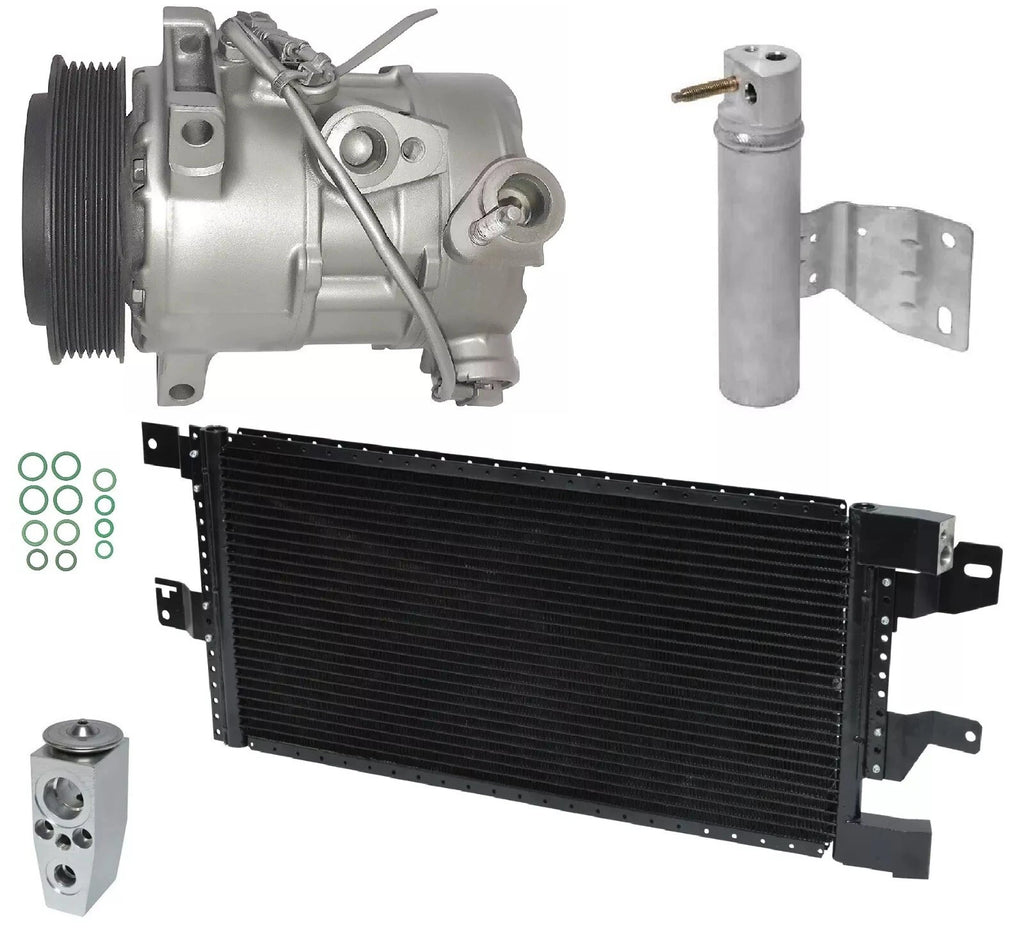 A/C Compressor Kit With Condenser for Jeep Patriot 2.0L (2011–2016)