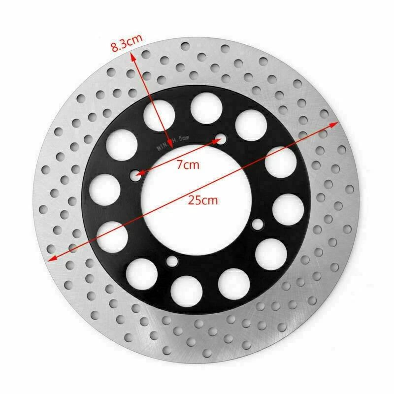 Rear Brake Disc Rotor for Suzuki GSF250 GSX250 GSF400 GSX400 GSX600 GSX750 (M/N/P)