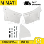 White Side Panel Covers for Honda XR200R XR250R (1984–2002)